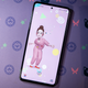 A photo of the Lock screen on a Galaxy A53 smartphone